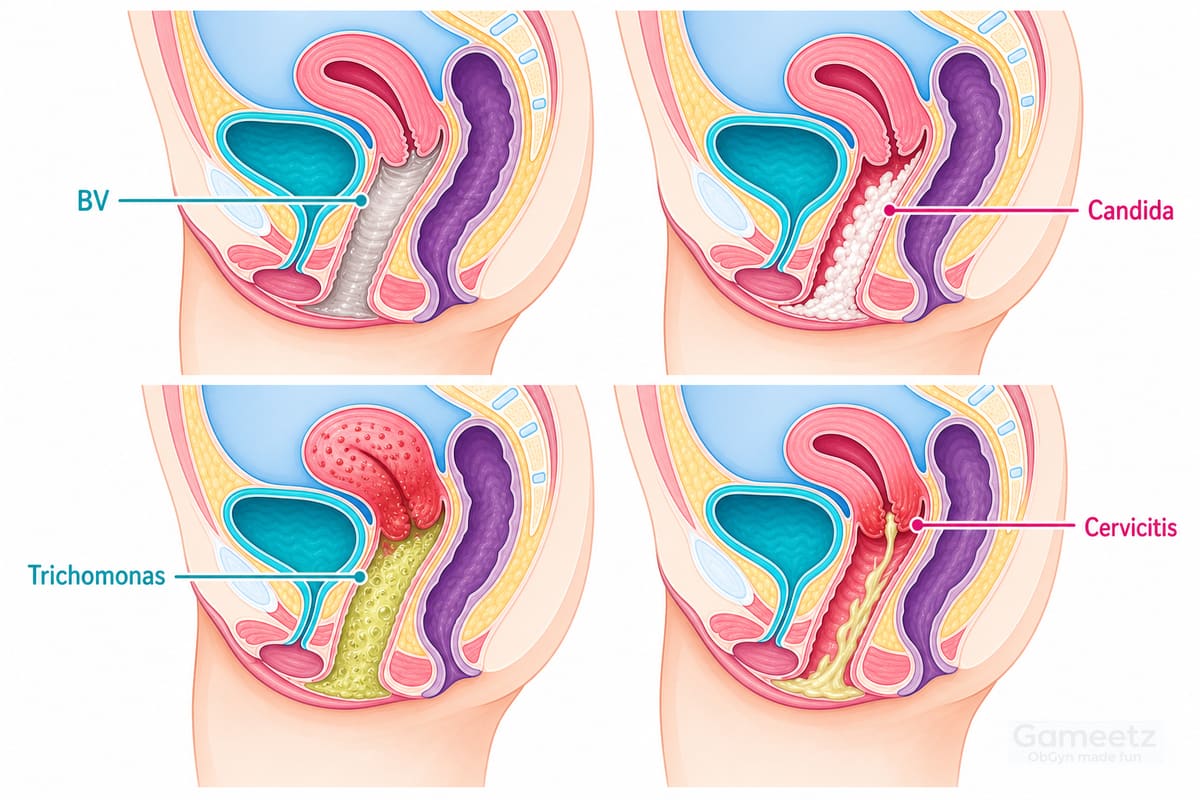 Vaginal discharge patterns