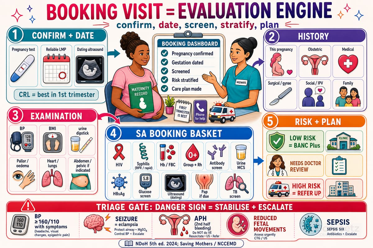 Booking visit evaluation engine