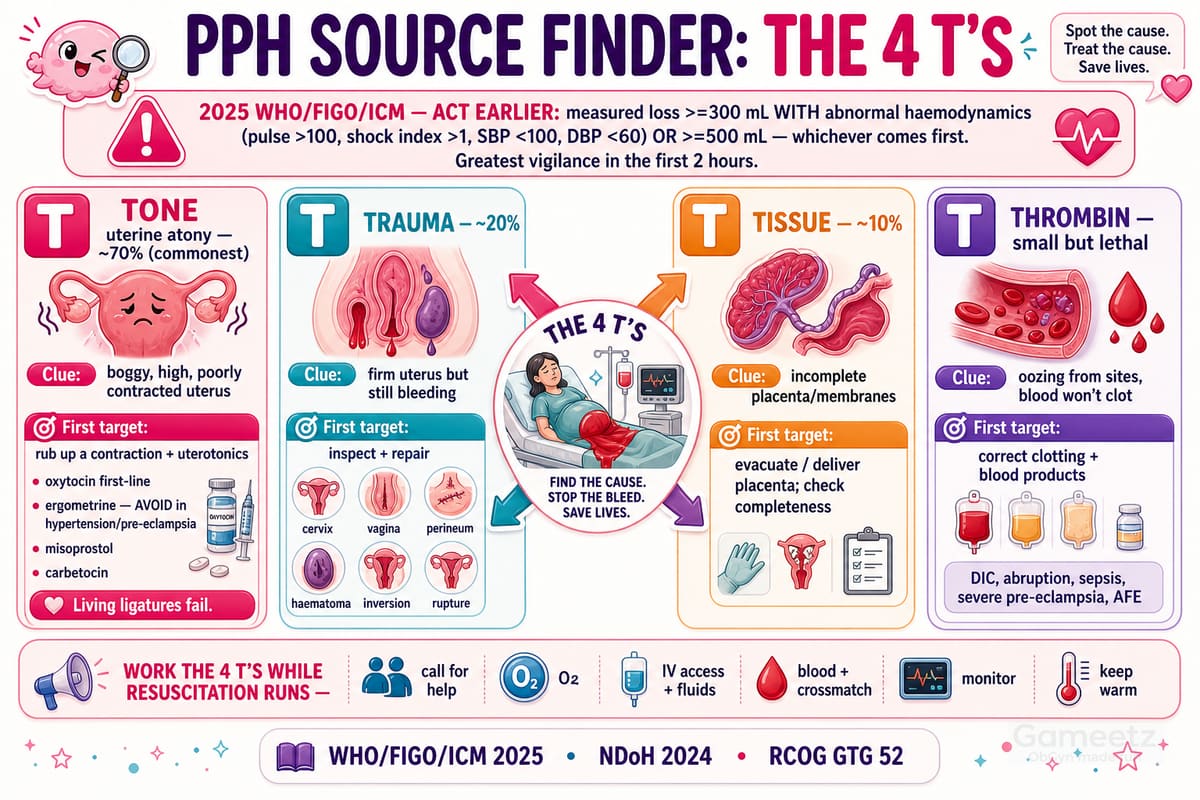 PPH source finder: the 4 T's